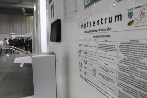 Das Impfzentrum soll mindestens bis in den September hinein in Betrieb bleiben. 