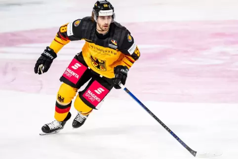 Spielt seine dritte WM: Markus Eisenschmid von den Adlern Mannheim. 