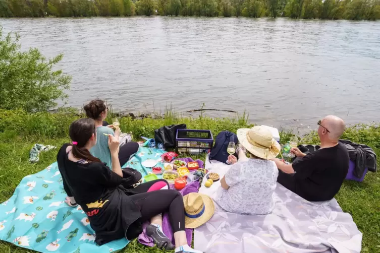 Jetzt muss nur noch das Wetter mitspielen: Wein zum Picknick im Freien ist wieder legal.
