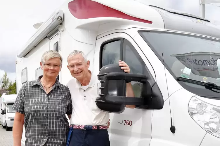 Während der Pandemie sind Doris und Walter Radeck nur mit dem Wohnmobil unterwegs. 
