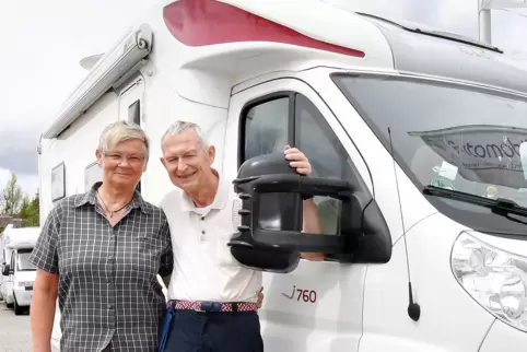 Während der Pandemie sind Doris und Walter Radeck nur mit dem Wohnmobil unterwegs. 