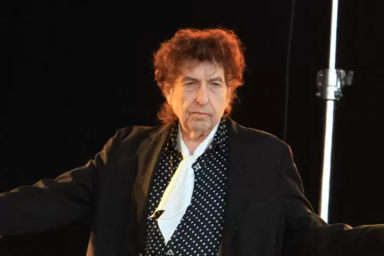 Bob Dylan 2015 bei seinem zweiten Konzert in der Saarbrücker Saarlandhalle.
