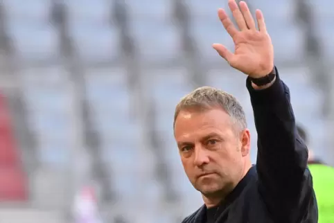 Grüßt nach der Europameisterschaft 2021 als Bundestrainer: Hansi Flick. 
