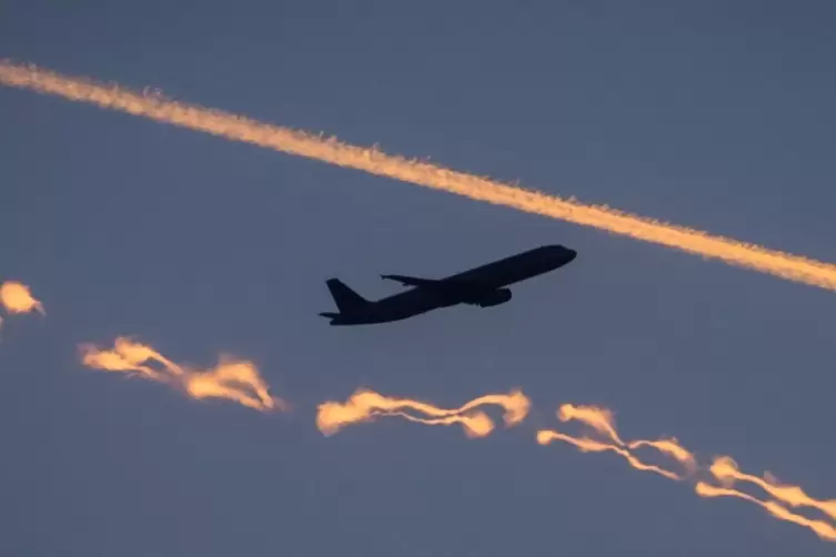 Ein Reizthema: Immer wieder lassen Flugzeuge über dem Pfälzerwald Kerosin ab. Derzeit werden vermehrt Messstationen gefordert.