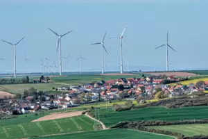 Windräder bei Quirnheim