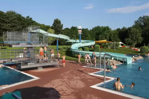 Das Waldschwimmbad in der Saison 2019. 
