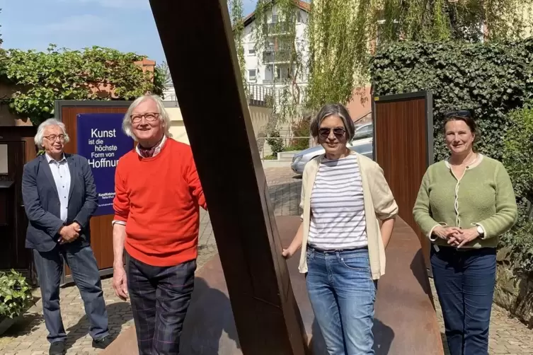 Die Initiatoren: Bettina Bachem, Britta Buhlmann, Wolfgang Thomeczek und Manfred Geis. 