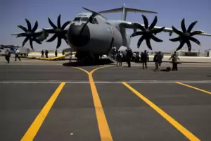 Sorgte in der Pfalz mit einem Tiefflug für viel Wirbel: Airbus A400. Sorgte in der Pfalz mit einem Tiefflug für viel Wirbel: Airbus A400.