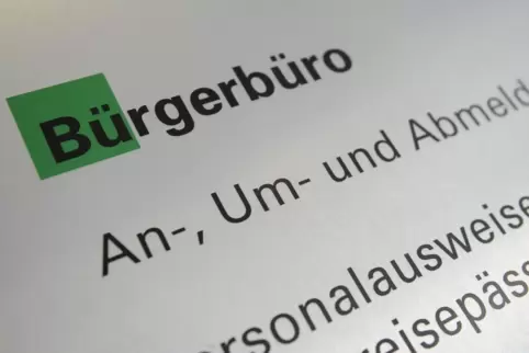 Wohnsitz- und Passangelegenheiten sind Sachen des Bürgerbüros.