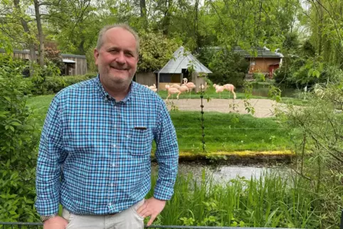 Der Direktor des Landauer Zoos: Jens-Ove Heckel.