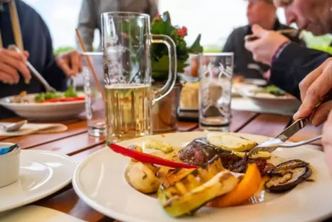 Auch Essen im Restaurant ist wieder möglich. 