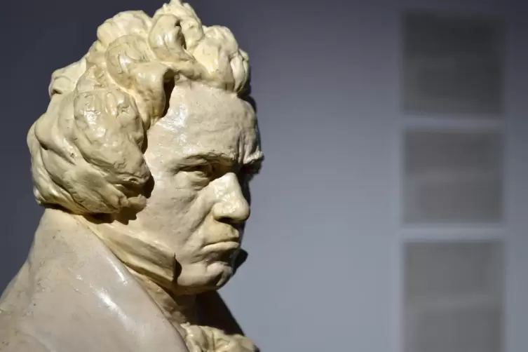 Arte sendet alle Symphonien Beethovens aus neun europäischen Städten: Hier eine Büste des Komponisten aus dem Beethoven-Museum.
