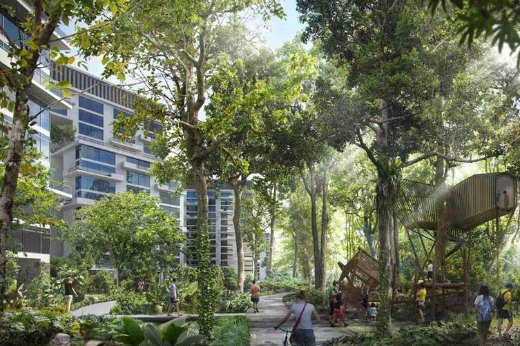 SINGAPUR Wer gewinnt das Städtebauprojekt 