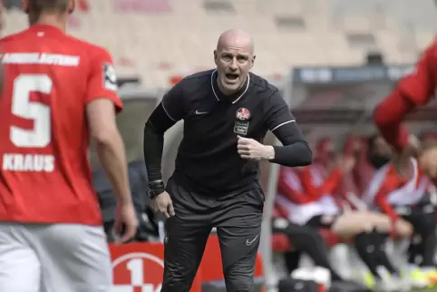 Wird die Iggelheimer Straße kennenlernen: FCK-Trainer Marco Antwerpen.
