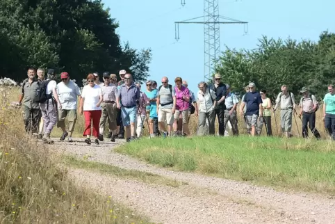 Gruppenwanderungen sind wieder möglich.