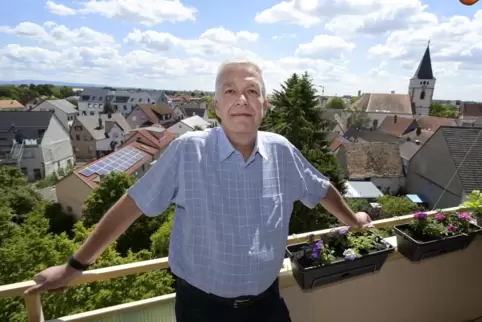 2016 ist Frank Wiening mit seiner Frau nach Mutterstadt gezogen. Ihre Etagenwohnung nennen sie ihren Alterswohnsitz, aber gleich