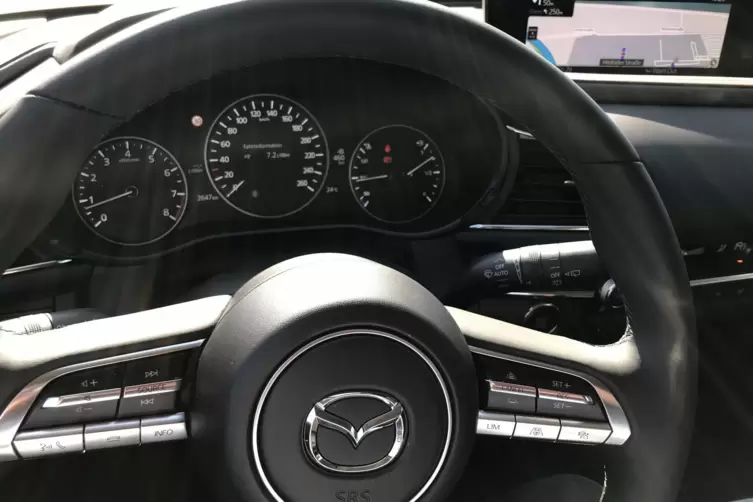 Alles gut im Blick: CX-30.