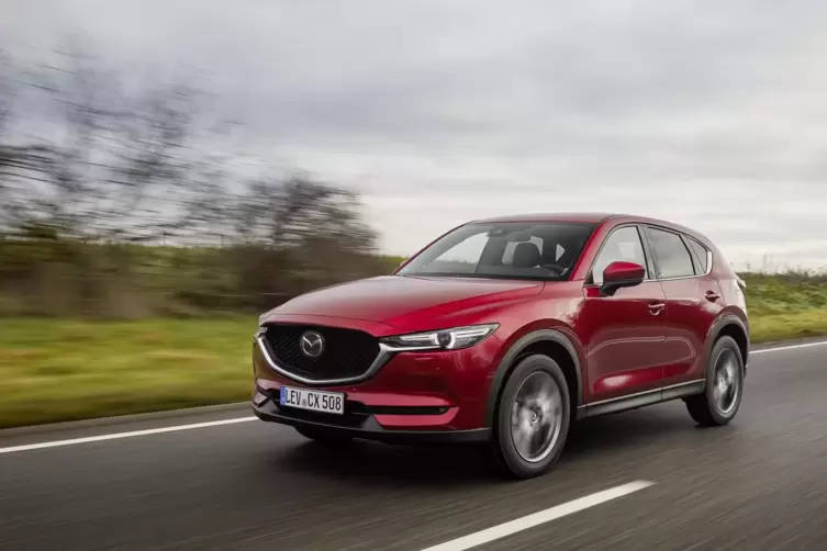 Ger&auml;umig, aber nicht wuchtig: der CX-5