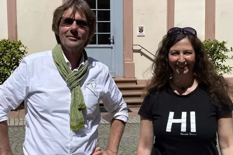 Rainer Grun-Marquardt und Elke Kimmle.