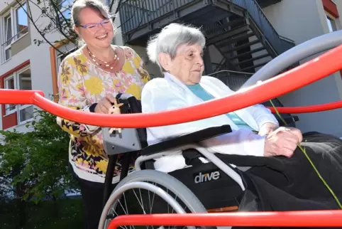 Erst Ende Mai ist eine Inklusionsschaukel in Deidesheim in Betrieb gegangen.