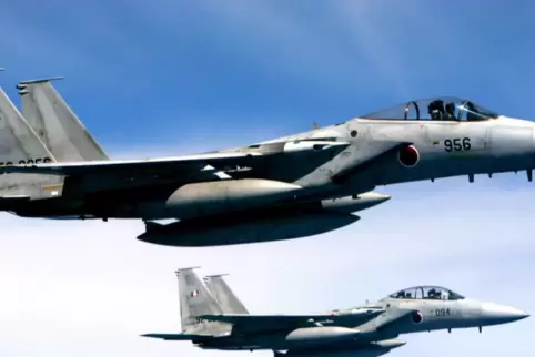 F-15-Kampfjets: „Open Skies“ erlaubte die gegenseitige Kontrolle des Luftraums anderer Staaten, auch feindlicher Staaten. 