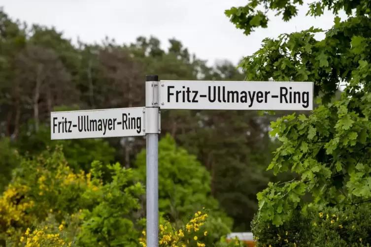 Seit 2001 gibt es den Fritz-Ullmayer-Ring im Baugebiet Haarspott.