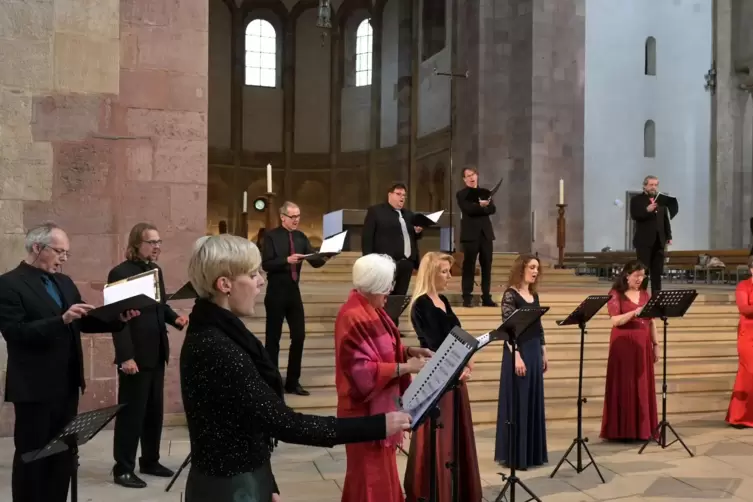 Synagogalmusik im Dom: der Deutsche Kammerchor.