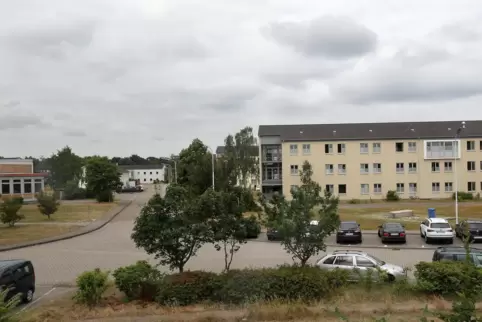 Die Erstaufnahmeunterkunft für Flüchtlinge in Speyer