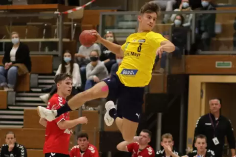 Linksaußen Marc Riffelmacher gilt als sehr dynamisch. 