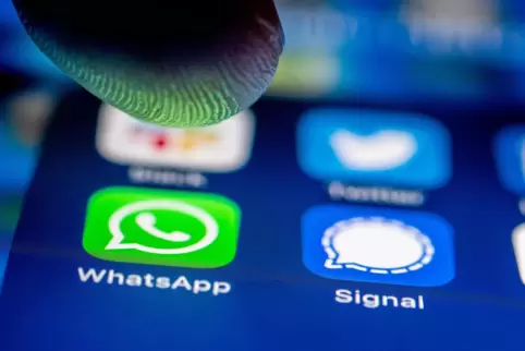 Abhörsicher: Dienste wie Whatsapp oder Signal sind standardmäßig veschlüsselt.