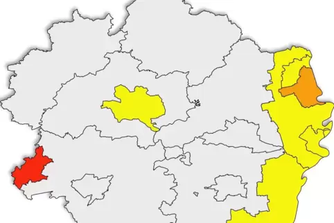 Die landesweit niedrigsten Inzidenz gibt es im Kreis Südwestpfalz. 