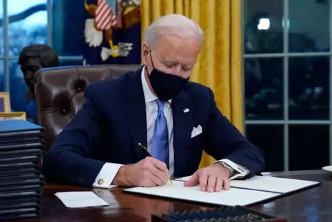 Gleich am Tag seiner Amtseinführung unterzeichnete der neue US-Präsident Joe Biden eine Anordnung gegen Keystone XL. 