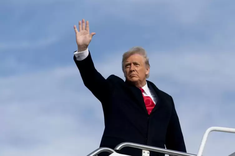 Verabschieden will sich Trump von der Politik noch lange nicht.