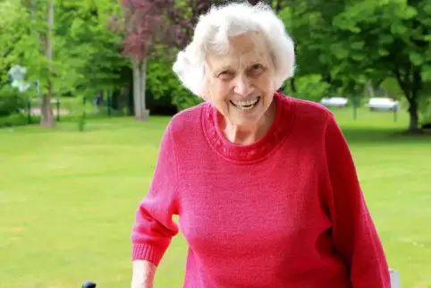 Erika Berner ist im Mai 95 Jahre geworden.