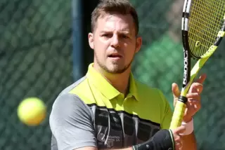 Jens Traumer verlor sein Match gegen Kirchheimbolandens Christopher Schmitt mit 1:6, 0:6.