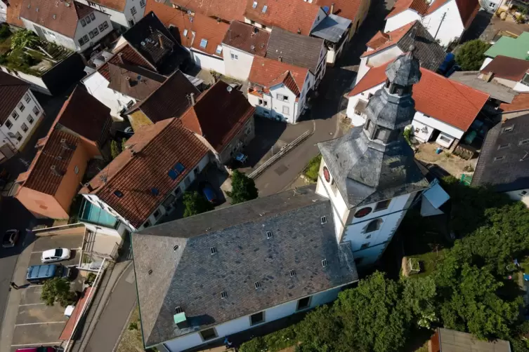 Steht unter Denkmalschutz: die protestantische Kirche in Odenbach. 