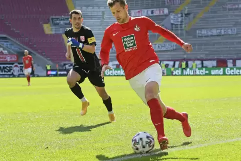 Vertrag beim FCK verlängert: der erfahrene Hendrick Zuck. 