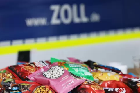 Nur scheinbar harmlos: vom Zoll beschlagnahmte Ecstasy-Pillen. 