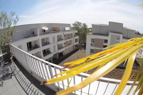 Der Neubau auf dem ehemaligen Gelände der Stocké-Villa ist eines von vielen Projekten in Grünstadt.