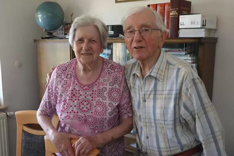 Trudel und Werner Gemar gehen seit fast 70 Jahren als Eheleute durch dick und dünn.