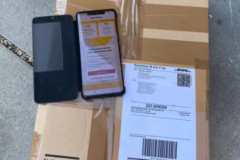 Handy plus App plus Päckchen – mehr braucht es nicht. 