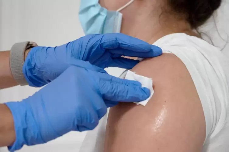 Rund 800 Menschen täglich könnten im Impfzentrum auf dem Messegelände geimpft werden − wenn genug Impfstoff da wäre und tatsächl