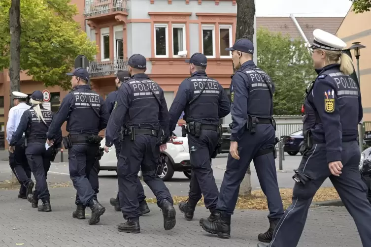 Polizeieinsatz in Mannheim 