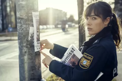 Verena Altenburger in „Polizeiruf 110: Frau Schrödingers Katze“. 