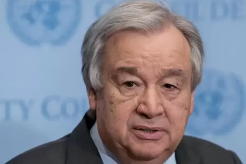 Führt seit 2017 die Vereinten Nationen: António Guterres.