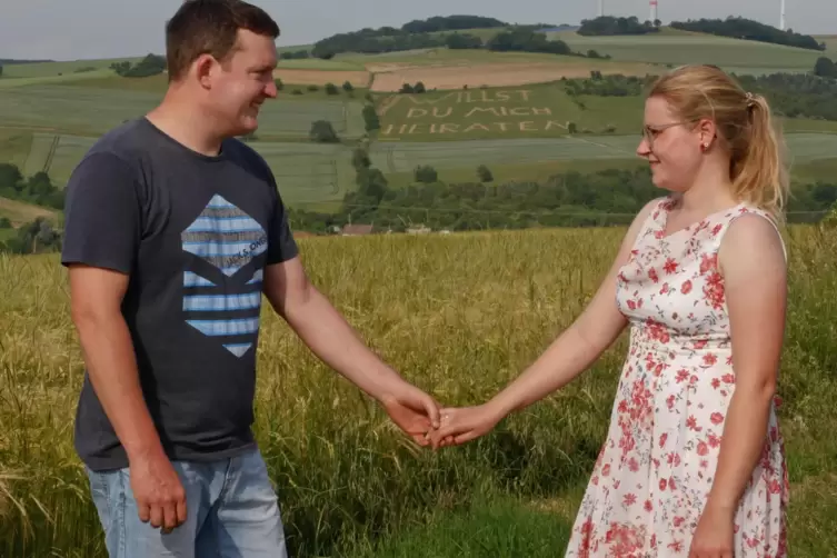 Kennengelernt haben sie sich auf dem Canstatter Wasem, seit sechs Jahren sind Jens Borckholder und Sabrina Zoth ein Paar. Nun wi