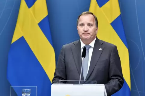 Seine Minderheitsregierung galt als besonders schwach: Stefan Löfven.