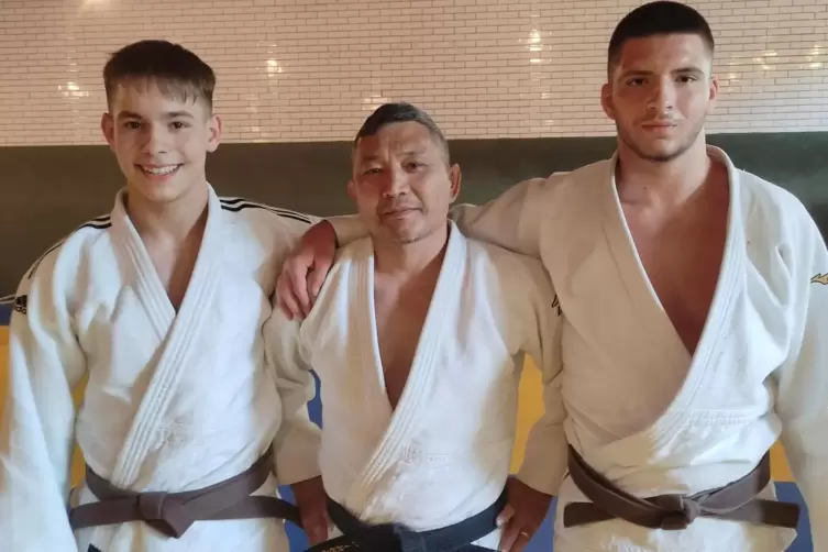 Aus der Talentschmiede des HHG: die Judoka Samuel Mendel (links) und Michael Krieger haben den Sprung in den U21-Nationalkader g