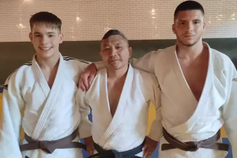 Aus der Talentschmiede des HHG: die Judoka Samuel Mendel (links) und Michael Krieger haben den Sprung in den U21-Nationalkader g