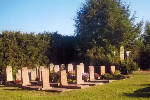 Gesamtanlage der Selchenbacher Kriegergräber. Unsere Aufnahme stammt aus dem Jahr 2015. 